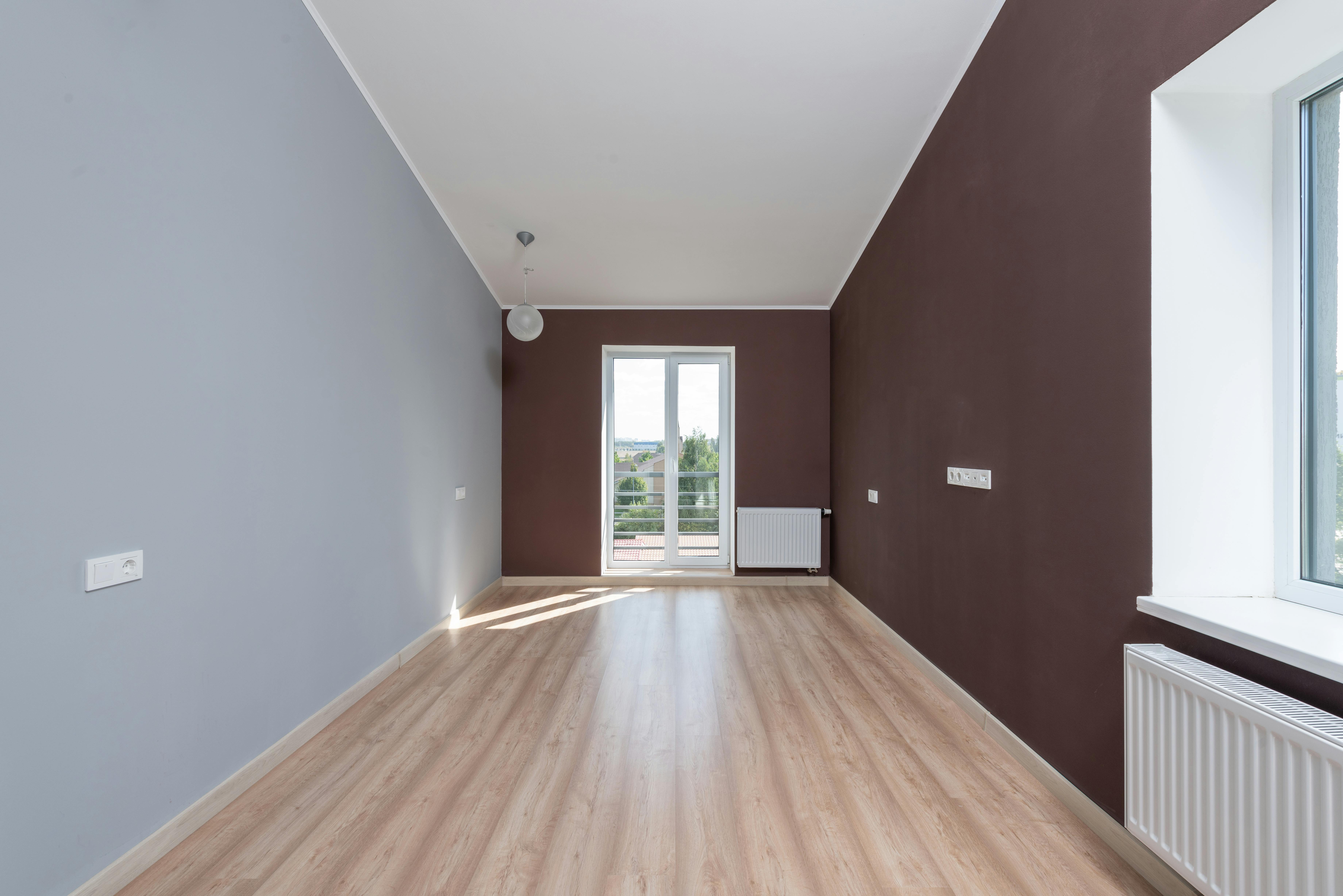 Kontrastowe malowanie ścian - realizacja
